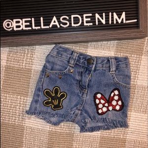 Mickey & Minnie shorties